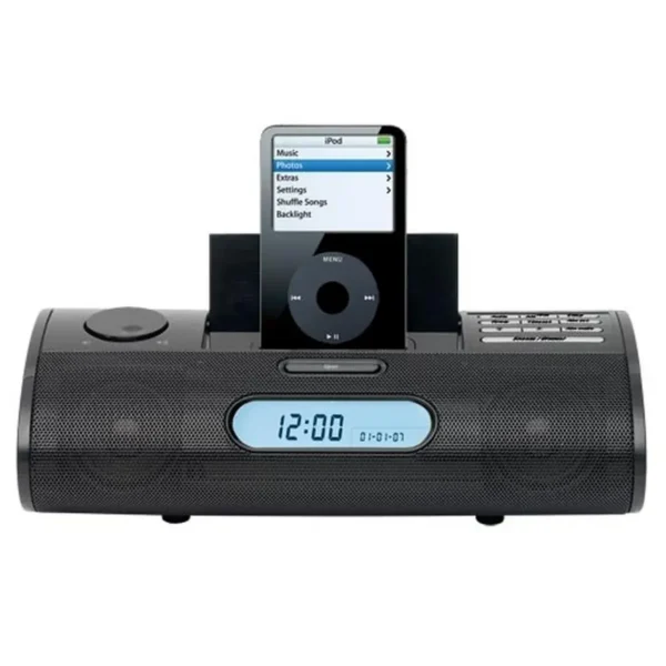 Trust Alarm Clock Radio for iPod SP-2993Bi 2.0 channels 30 W Black