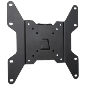Manhattan Wall Mount for TV & Monitors (Fixed), For screens 23″ to 42″, VESA compatability: all between 75x75mm and 200x200mm – check the dimensions of the four mounting holes on back of screen to ensure it fits, Max 30kg, Black, Bracket