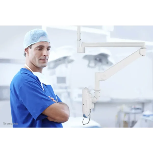 Neomounts FPMA-HAC100 Medical monitor arm ceiling 10-24″ – h 0-170 cm – gas spring