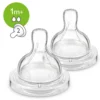 Philips AVENT 2 pcs Slow-flow teat 1 m+ Anti-colic teat