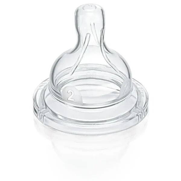 Philips AVENT 2 pcs Slow-flow teat 1 m+ Anti-colic teat