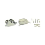 InLine Sub-D cover 25 Pin metal coated