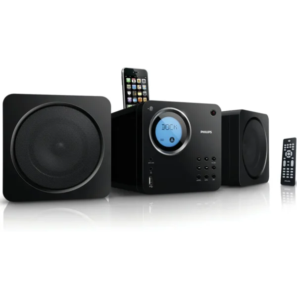 Philips DCM109/37 docking speaker 2.0 channels 10 W Black