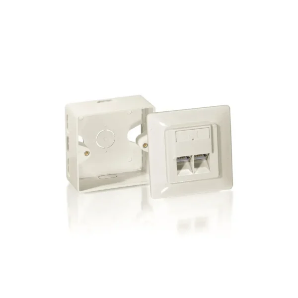Equip Cat.6 German Modular Outlet Set