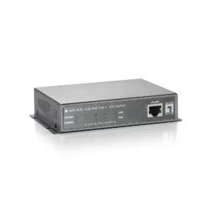 LevelOne 5-Port Gigabit PoE Switch, 61.6W, 802.3af PoE, 4 PoE Outputs, power adapter included