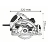 Bosch 0 601 668 900 portable circular saw 19 cm 5000 RPM 1800 W