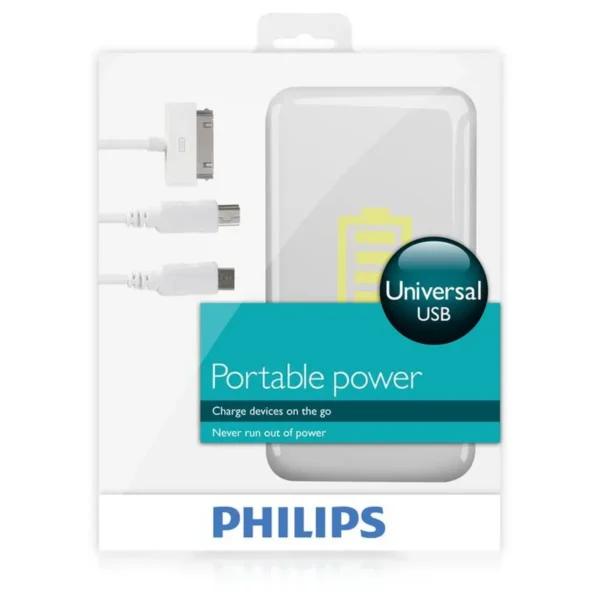 Philips DLM2262/97 power bank 3000 mAh White