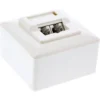 InLine Cat.5e Connection Box AP 2x RJ45 Socket RAL 9010 white