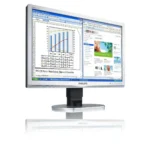 Philips Brilliance LCD monitor with Ergo base, USB, Audio 240B1CS/00