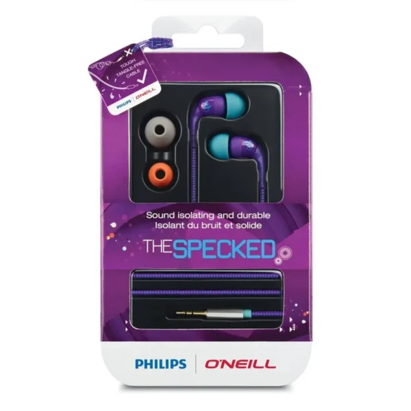 Philips SHO9554/28 headphones/headset Wired In-ear Blue, Purple