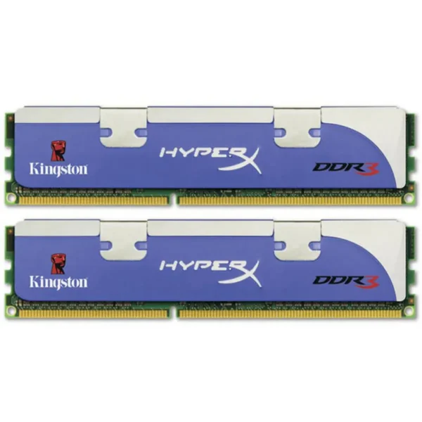 HyperX 2GB, 2000MHz, DDR3, Non-ECC, CL9 (9-9-9-27), DIMM (Kit of 2), EPP2 Tall HS memory module 2 x 1 GB
