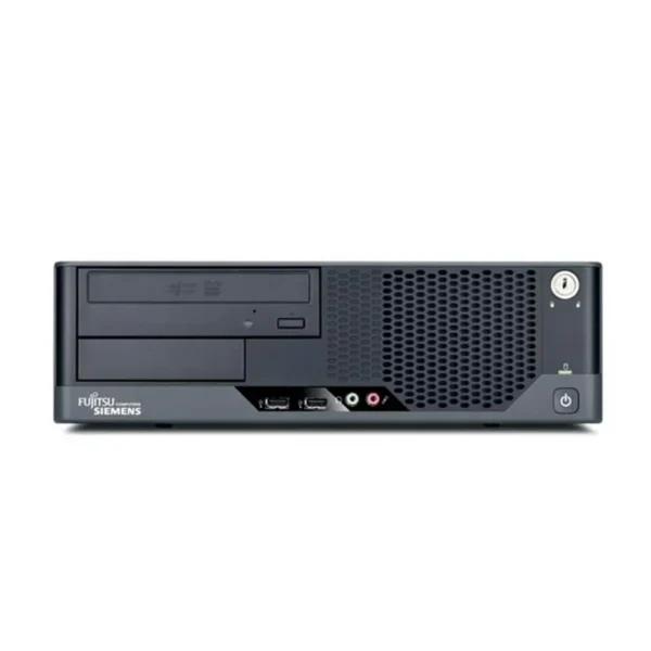 Fujitsu ESPRIMO E7935 0-Watt Intel® Core™2 Quad Q9400 4 GB DDR2-SDRAM 500 GB Intel® GMA 4500M Windows Vista Business SFF PC Black