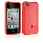 Philips DLM1366/17 MP3/MP4 player case Shell case Orange, Red Polycarbonate, Rubber