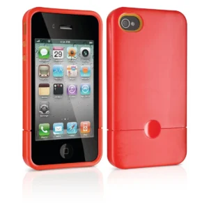 Philips DLM1366/17 MP3/MP4 player case Shell case Orange, Red Polycarbonate, Rubber