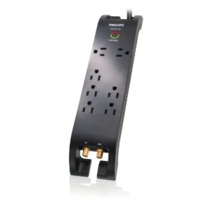 Philips SPP5074E/17 surge protector Black 7 AC outlet(s) 1.22 m