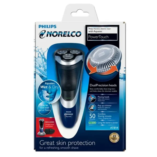 Philips Norelco PowerTouch wet and dry electric razor AT814/41