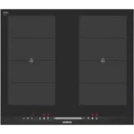 Siemens iQ 700 Black Built-in Zone induction hob 4 zone(s)