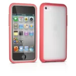 Philips DLA4243/17 MP3/MP4 player case Shell case Red, Transparent Silicone