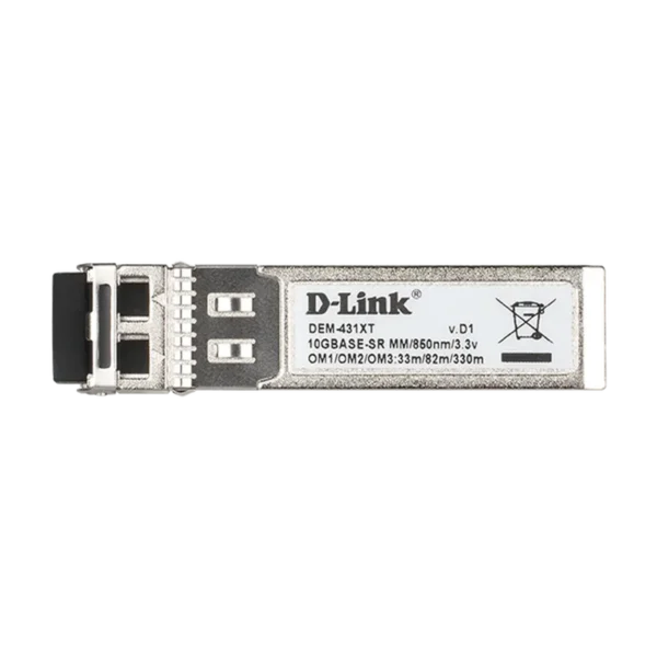 D-Link 10GBase-SR SFP+ Transceiver, 80/300m