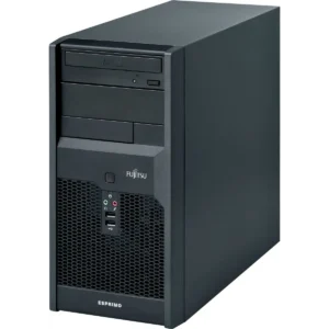 Fujitsu ESPRIMO P2550 Intel® Core™2 Duo E8400 2 GB DDR2-SDRAM 500 GB Intel® GMA 4500M Windows 7 Professional Micro Tower PC Black