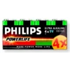 Philips PowerLife 9VPS4A 9V Alkaline Battery