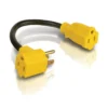 Philips SPS2020A/17 power plug adapter Type B Black, Yellow