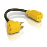 Philips SPS2020A/17 power plug adapter Type B Black, Yellow