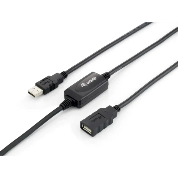 Equip USB 2.0 Type A Active Extension Cable Male to Female, 10m