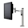 Peerless TRDA730C/SI monitor mount / stand 61 cm (24″) Desk Silver