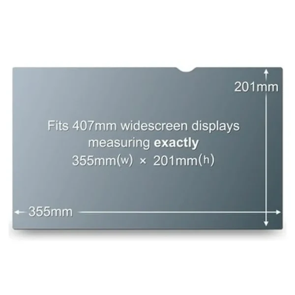 3M Black Privacy Filter for Notebooks PF16.0W9