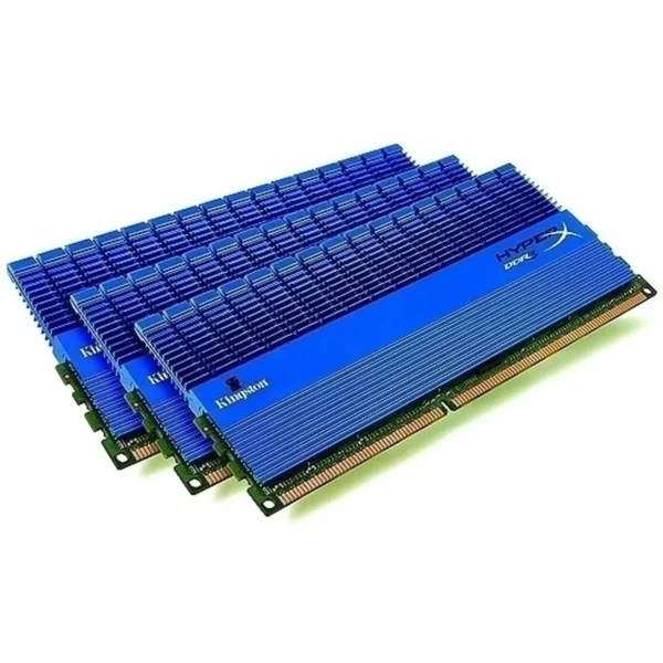 HyperX 6GB, 2000MHz, DDR3, Non-ECC CL8 (8-8-8) DIMM (Kit of 3) XMP Tall HS UL memory module 3 x 2 GB