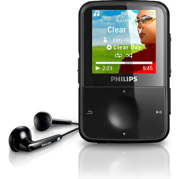 Philips SA1VBE08K MP4 player 8 GB Black