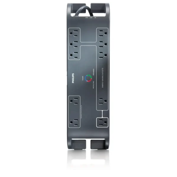 Philips SPP4105C/17 surge protector Black 10 AC outlet(s) 0.9 m