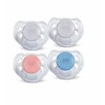 Philips AVENT SCF128/01 baby pacifier Classic baby pacifier Silicone Translucent