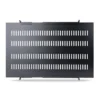 StarTech.com 1U 4-Post Adjustable Vented Server Rack Mount Shelf – 330lbs(150 kg) – 19.5 to 38in Adjustable Mounting Depth Universal Tray for 19″ AV/ Network Equipment Rack – 27.5in Deep