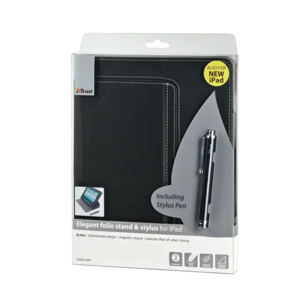 Trust 18728 tablet case 25.6 cm (10.1″) Folio Black