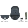 Manhattan Performance Wireless Mouse, Black, Adjustable DPI (1000, 1500 or 2000dpi), 2.4Ghz (up to 10m), USB, Optical, Four Button with Scroll Wheel, USB micro receiver, AA battery (included), Low friction base, Three Year Warranty, Blister