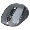 Manhattan Performance Wireless Mouse, Black, Adjustable DPI (1000, 1500 or 2000dpi), 2.4Ghz (up to 10m), USB, Optical, Four Button with Scroll Wheel, USB micro receiver, AA battery (included), Low friction base, Three Year Warranty, Blister