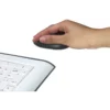 Manhattan Performance Wireless Mouse, Black, Adjustable DPI (1000, 1500 or 2000dpi), 2.4Ghz (up to 10m), USB, Optical, Four Button with Scroll Wheel, USB micro receiver, AA battery (included), Low friction base, Three Year Warranty, Blister