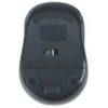 Manhattan Performance Wireless Mouse, Black, Adjustable DPI (1000, 1500 or 2000dpi), 2.4Ghz (up to 10m), USB, Optical, Four Button with Scroll Wheel, USB micro receiver, AA battery (included), Low friction base, Three Year Warranty, Blister