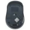 Manhattan Performance Wireless Mouse, Black, Adjustable DPI (1000, 1500 or 2000dpi), 2.4Ghz (up to 10m), USB, Optical, Four Button with Scroll Wheel, USB micro receiver, AA battery (included), Low friction base, Three Year Warranty, Blister