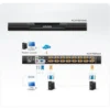 ATEN KL9116M KVM switch Black