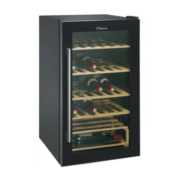Candy CCV 200 GL wine cooler Compressor wine cooler Freestanding Black 40 bottle(s)