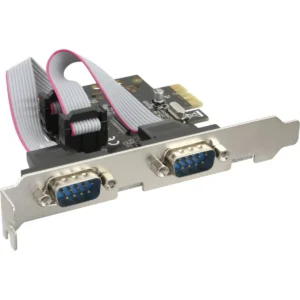 InLine Interface Card 2x Serial 9 Pin PCIe (PCI-Express)