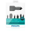 Philips DLM2206/17 mobile device charger Mobile phone, Smartphone Black Cigar lighter Auto