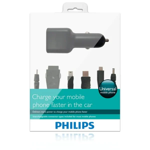 Philips DLM2206/17 mobile device charger Mobile phone, Smartphone Black Cigar lighter Auto
