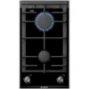 Bosch PRB326B70E hob Black Built-in Gas 2 zone(s)