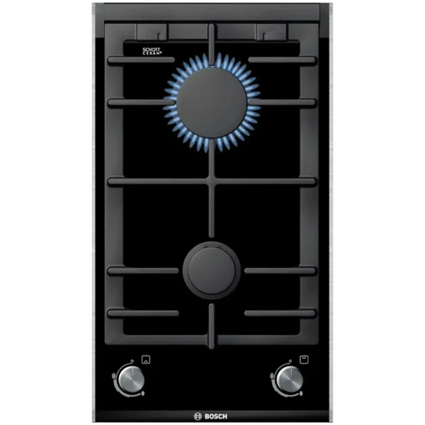 Bosch PRB326B70E hob Black Built-in Gas 2 zone(s)