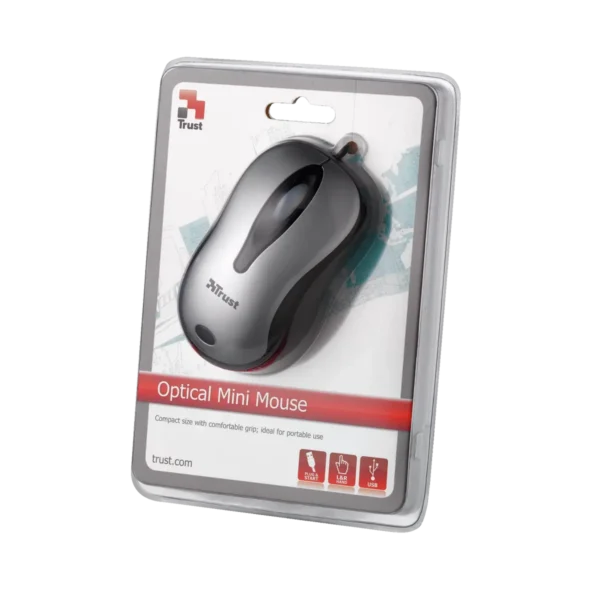 Trust Optical Mini MI-2570p mouse USB Type-A 800 DPI