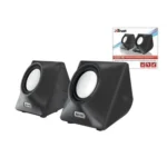 Trust Cone Portable Notebook Speakers Black Wired